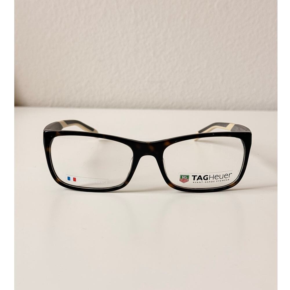 TAG Heuer New Matte TH554 003 Eyeglasses 56mm Made in France